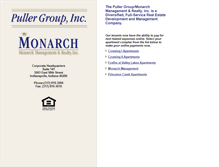 Tablet Screenshot of monarchmanagement.biz